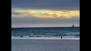 Sunset atmosphere in a summer day !