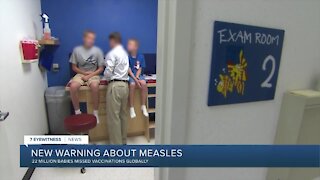 CDC, WHO warn of increased risk of measles outbreak after 22M infants miss vaccine 2020