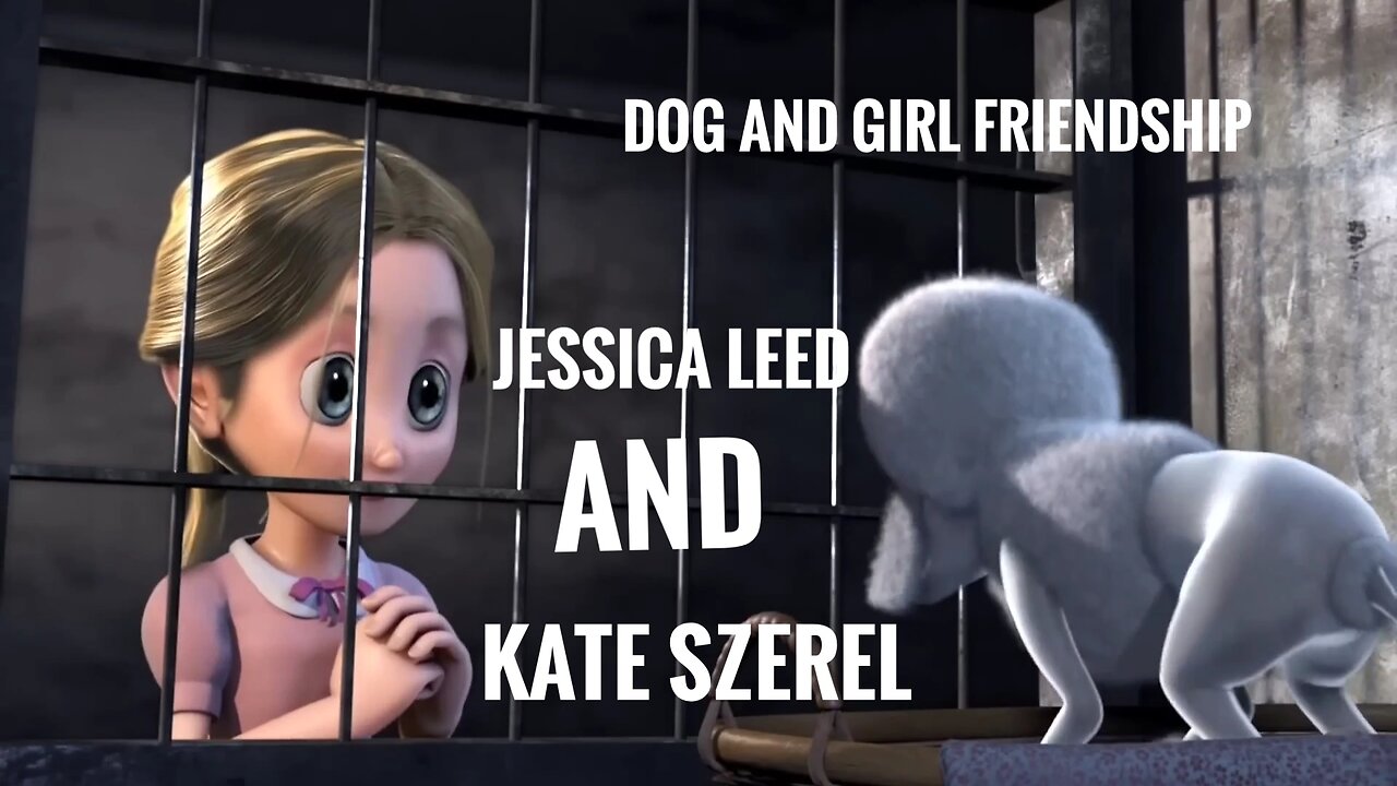 Little Girl And Dog Are Best Of Friends Animated #Short