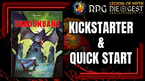 [104-2] - DRAGONBANE Quick Start Rules & Kickstarter - (Free League Publishing)