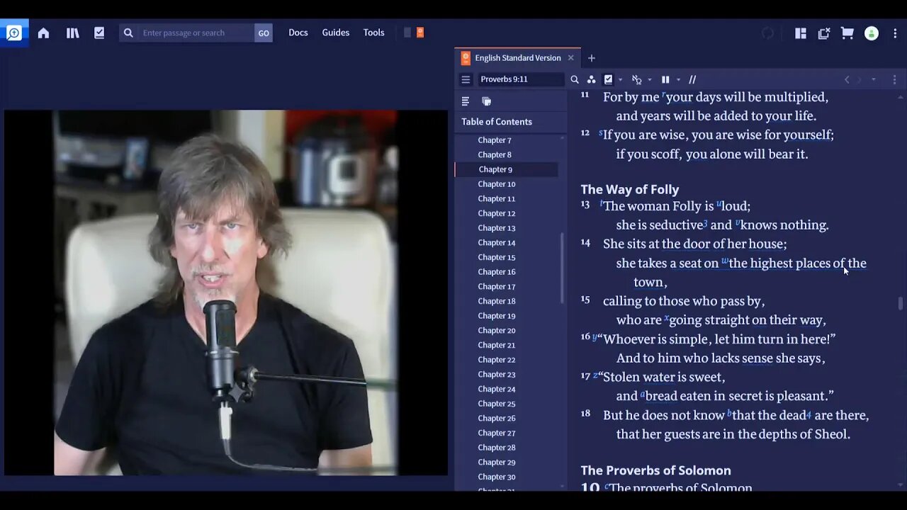 Understanding Proverbs Chapter 9