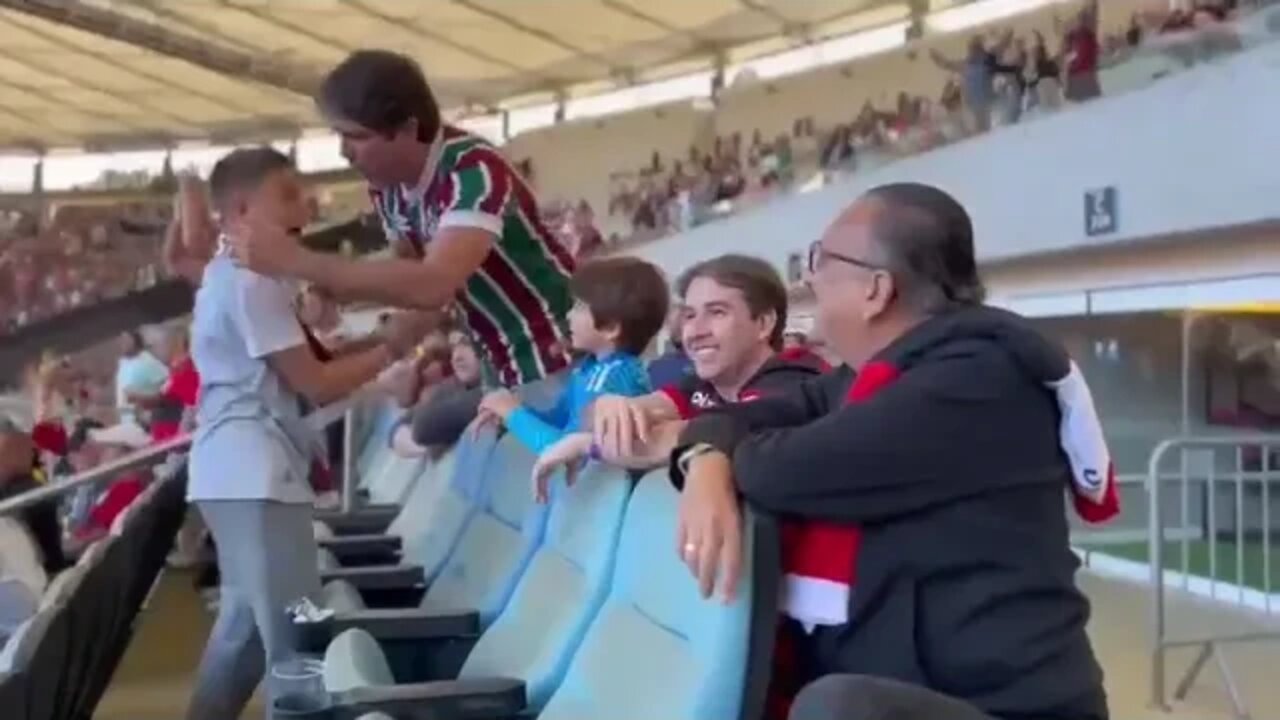 Galvão Bueno no Maracanã - Flamengo 1x2 Fluminense