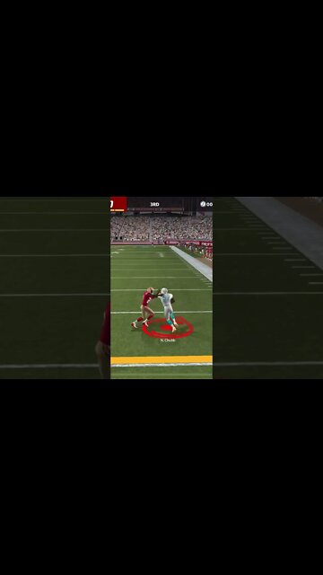 49ers CB Jason Verrett Tackle Gameplay - Madden NFL 22 Mobile Football