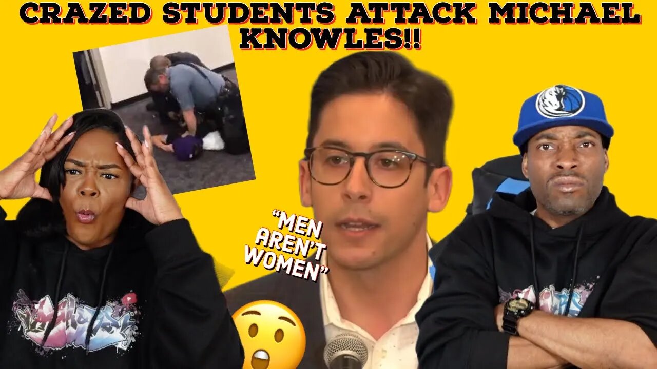 Crazed students assault Michael Knowles for saying men are not women {Reaction} | Asia and BJ React