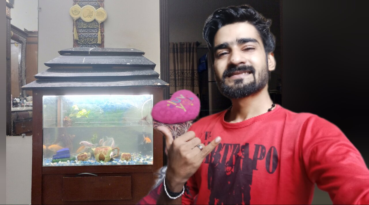 Finally Aaj Aquarium Saaf Kar Diy End Me Ghar ka Pani khatam