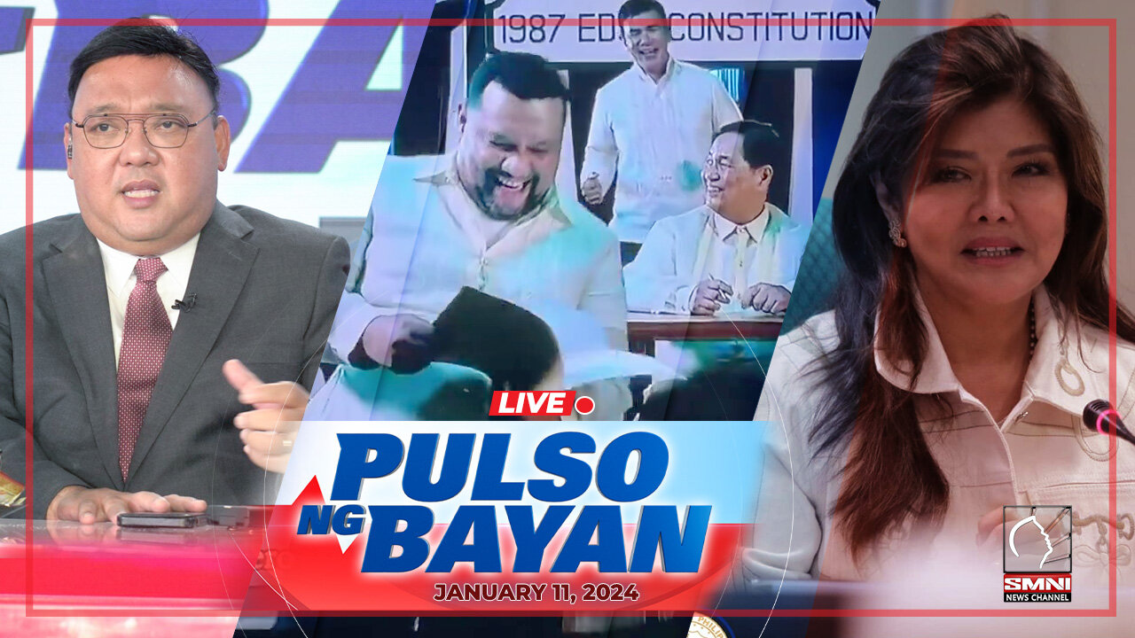 LIVE: Pulso ng Bayan kasama sina Admar Vilando at Jade Calabroso | January 11, 2024 | Huwebes