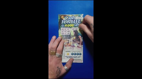 $1000 Cash For Life Daily Random Scratch Ticket OLG 11/22/22 Watch Daily & Rumble!