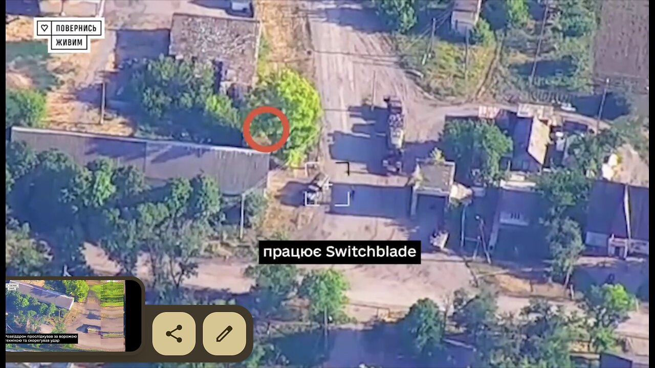 Switchblade 600 UAV destroys Russian Buk-M2 air defense system in Ukraine