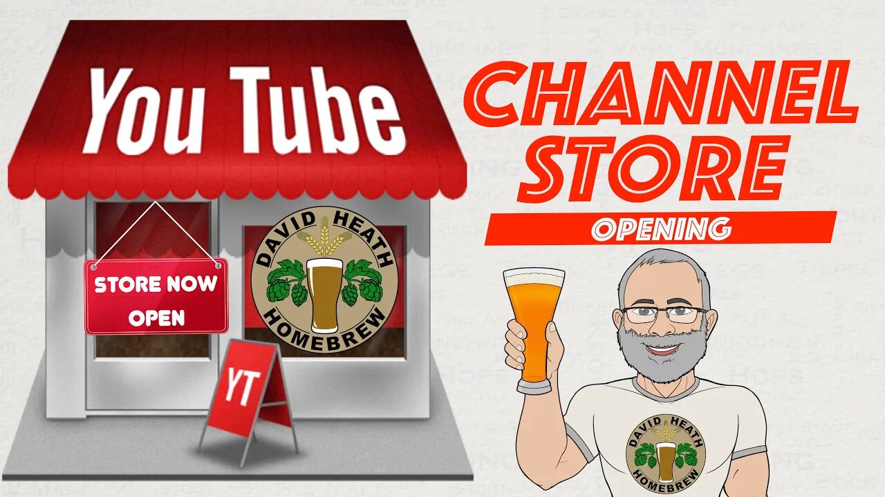 Channel Store Opening Merchandise For Homebrewers