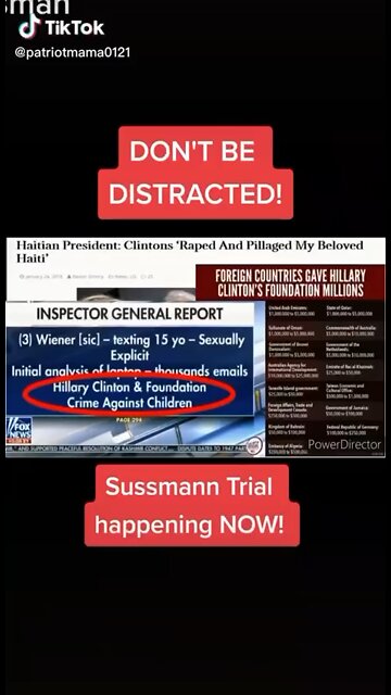 DON’T BE DISTRACTED!!! DRAIN THE SWAMP!🔥