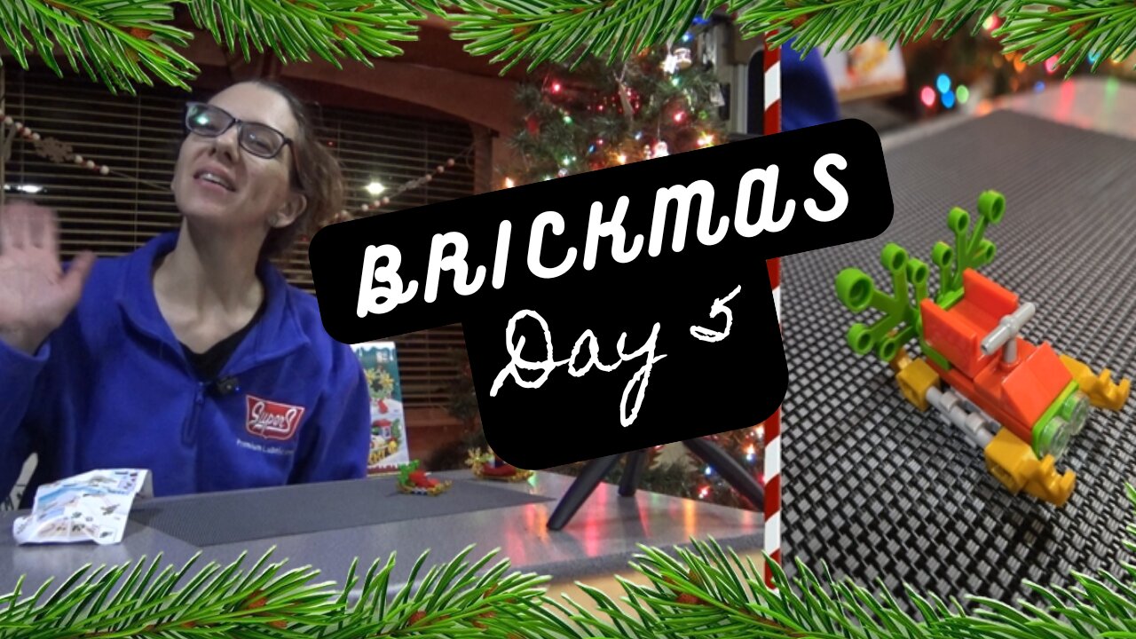 Daily Brick Build: Christmas Advent Calendar Day 5 #Brickmas