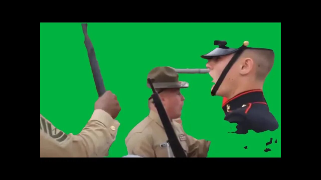 USMC DI GREEN SCREEN EFFECTS/ELEMENTS