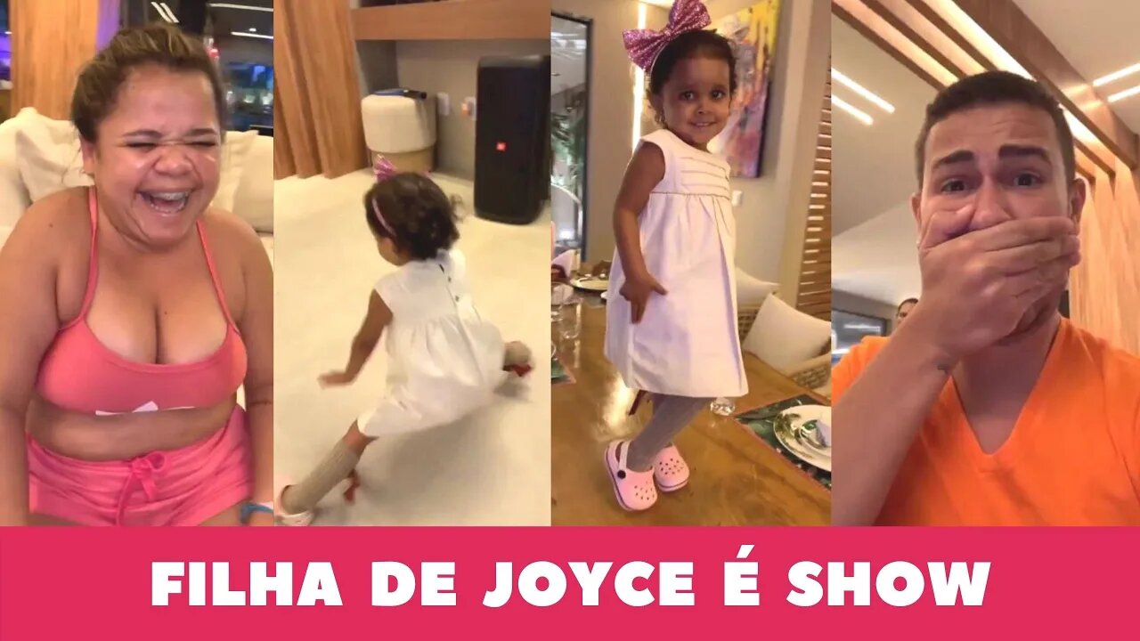 Filha de JOYCE é SHOW na Casa de Carlinhos Maia