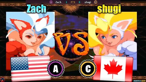 Vampire Savior: The Lord of Vampire (Zach Vs. shugi) [U.S.A. Vs. Canada]
