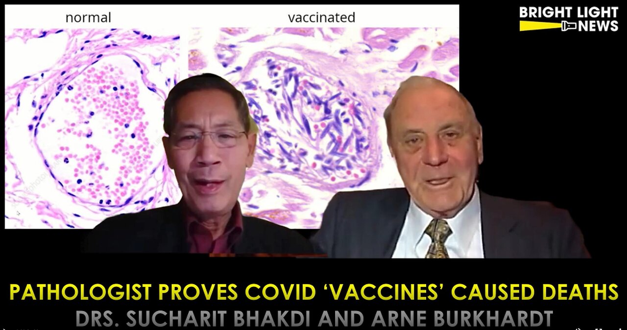 Pathologist Proves Covid 'Vaccines' Caused Deaths -Drs Sucharit Bhakdi & Arne Burkhardt