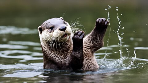 Adorable Otters: A Day in the Life of Nature's Playful Water Dancers