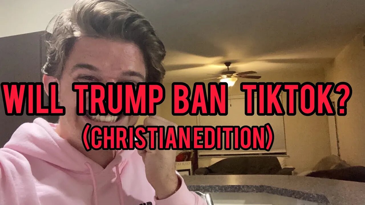 MAYBE TRUMP WONT BAN TIKTOK LOL