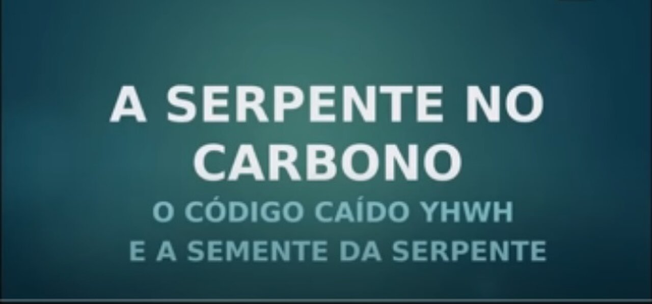 O código caído YHWH e a semente da serpente (DNA Ciência de Deus)