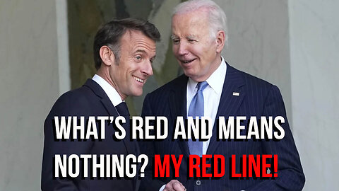 Protests - Biden's "Red Line" Means Nothing