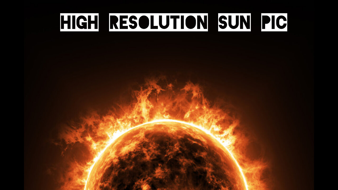 NASA.RELEASE HIGH RESOLUTION PIC OF SUN