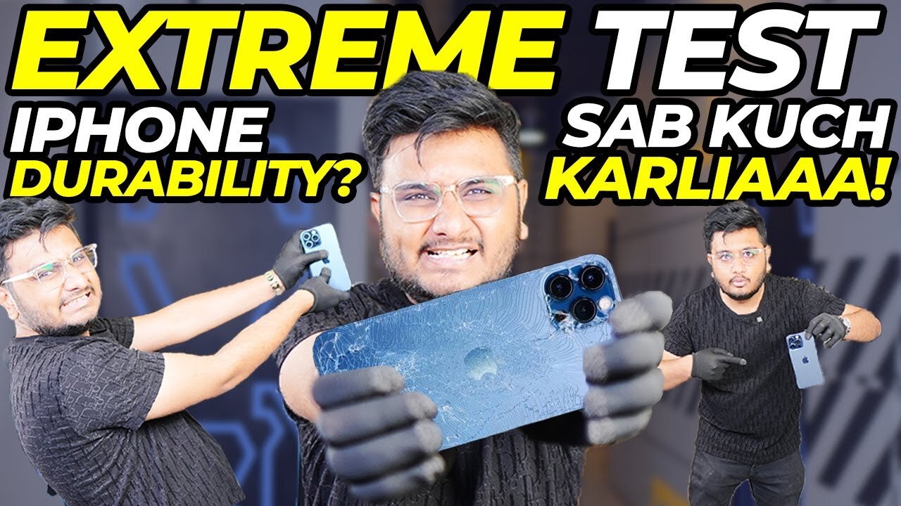 iPhone 15 Pro Max Durability Test - Drop Test, Flex Test And More!!