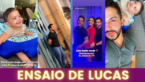 MIGUEL CADA VEZ MAIS LINDO E ENSAIO FOTOGRÁFICO DE LUCAS