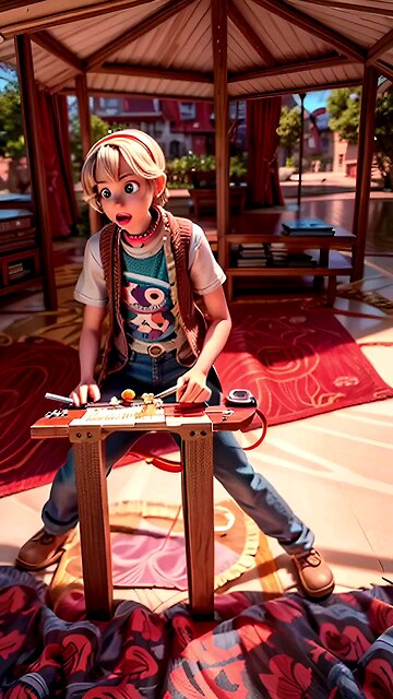 #puppetshow🎵 #avatar👩‍🎤#metallophones🎹 #shaker🥚#freestyle #musicvideo #concept2