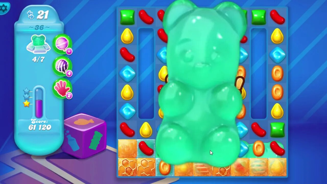 Candy Crush Soda Saga Level 36