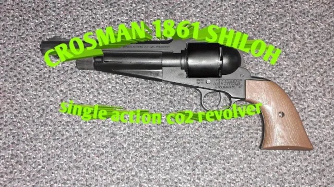 Crosman 1861 Shiloh co2 pistol