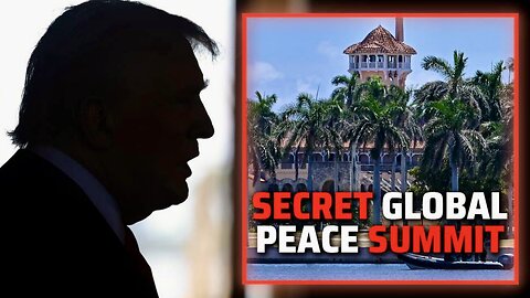 EXCLUSIVE INTEL: Trump Holding Secret Global Peace Summit With The Head Of NATO in Mar-A-Lago, FL Right Now!