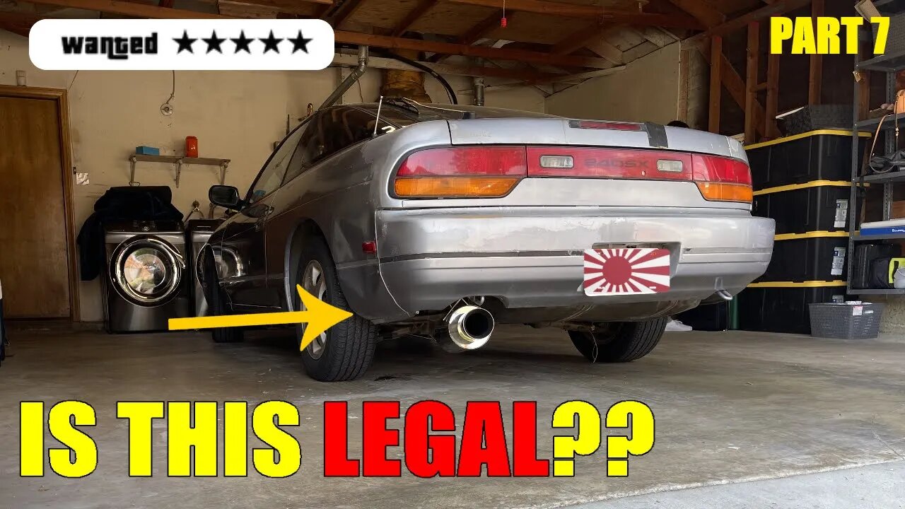 240SX VS THE DMV...(WE WON) - EPISODE 7