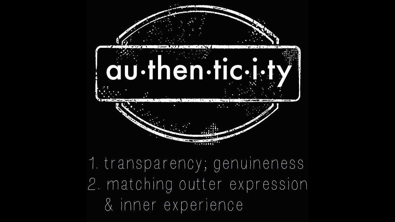 "Authentic" - The Word of the Year