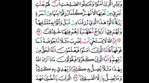 Al Baqarah Ayat 25-29 Metode Ummi Anak per halaman