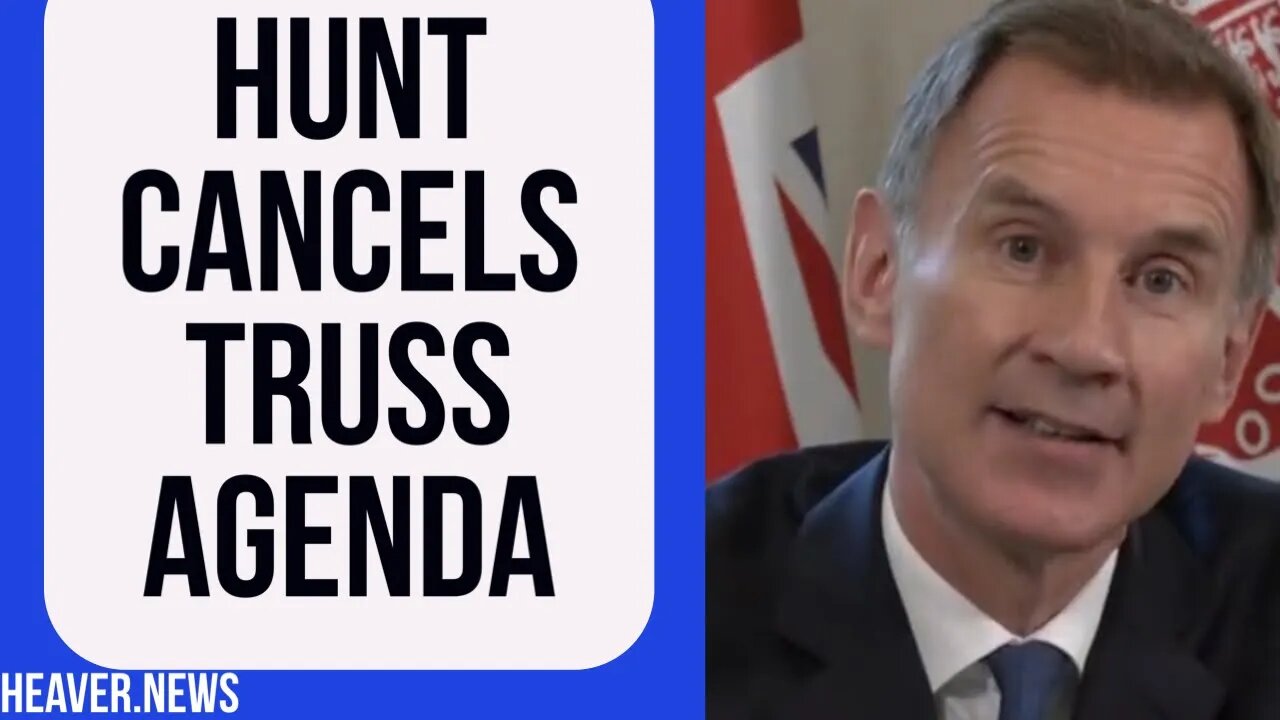 Hunt CANCELS Truss Agenda In Complete Humiliation