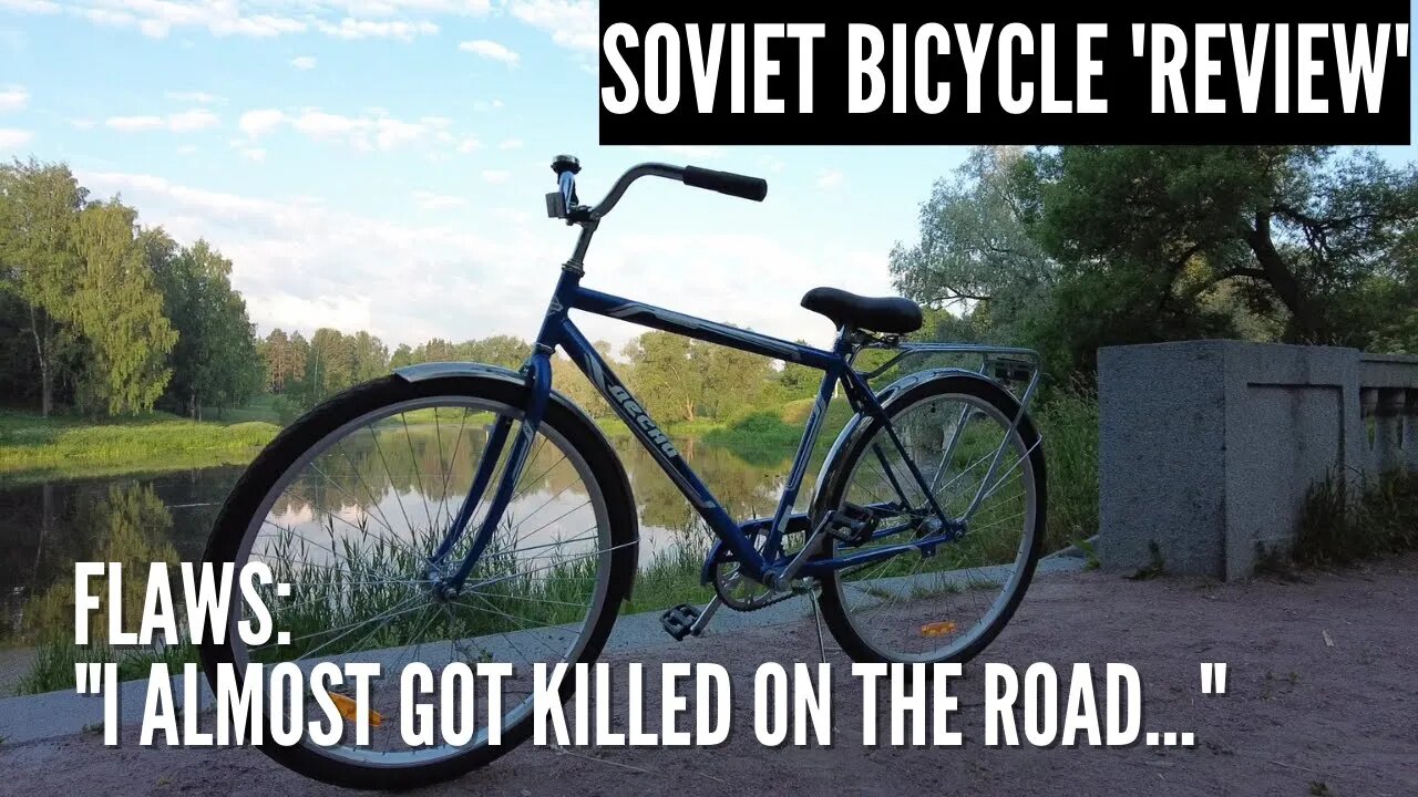 Desna 'Voyage' Mens Bicycle Review: A PEICE OF SHI-ning Soviet Heritage!