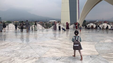 Beutiful of masjid al jabar bandung,indonesia