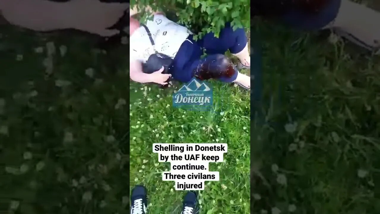 Another shelling by the UAF in civilians area - Donetsk #shorts