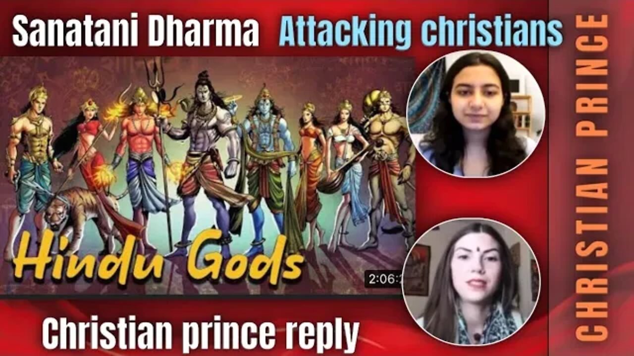 Christian Prince reply to sanatani dharma