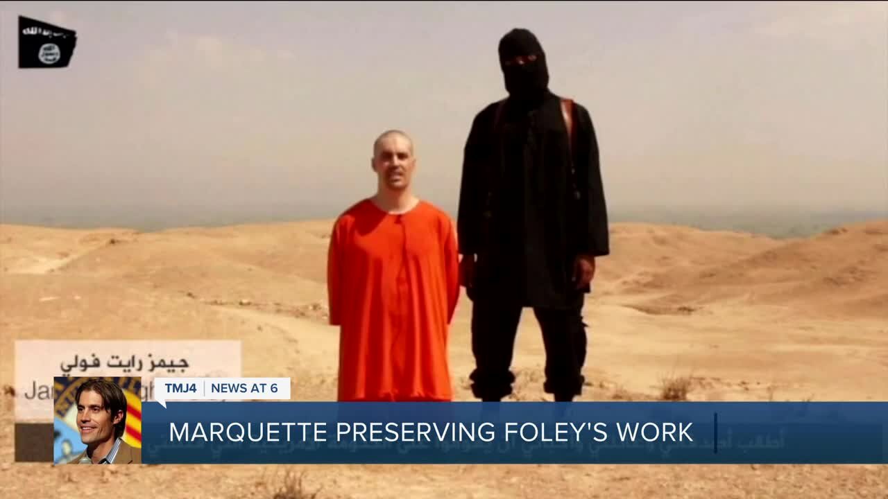 Marquette to archive James Foley's work