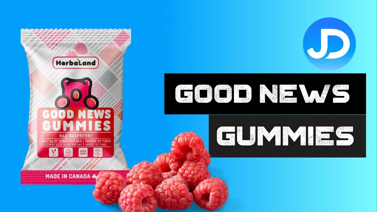 Herbaland Good News Gummies Rad Raspberry review