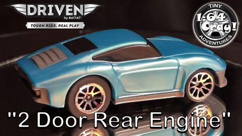 "2 Door Rear Engine" in Blue- Model by Battat