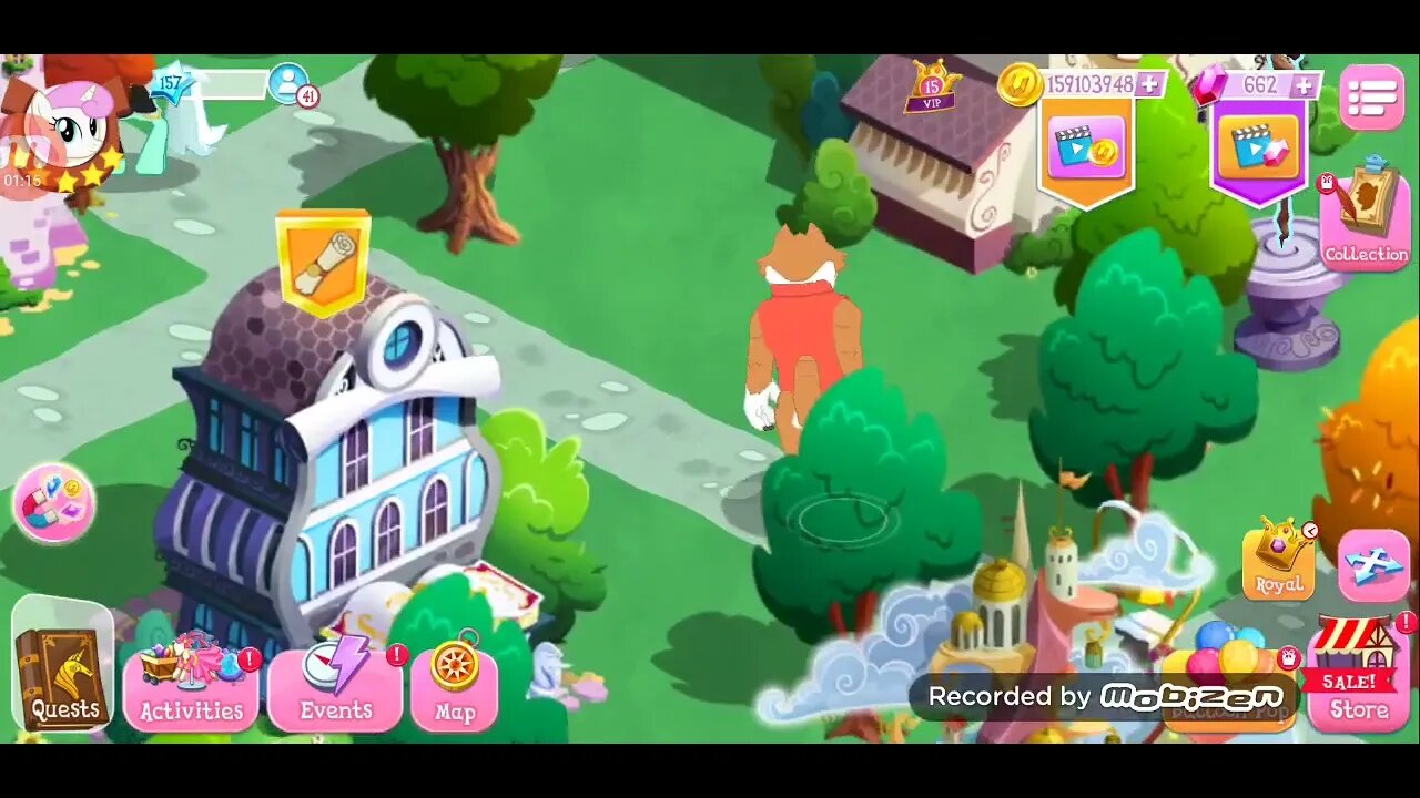 BEHOLD!!! Boulder! MLP Gameloft