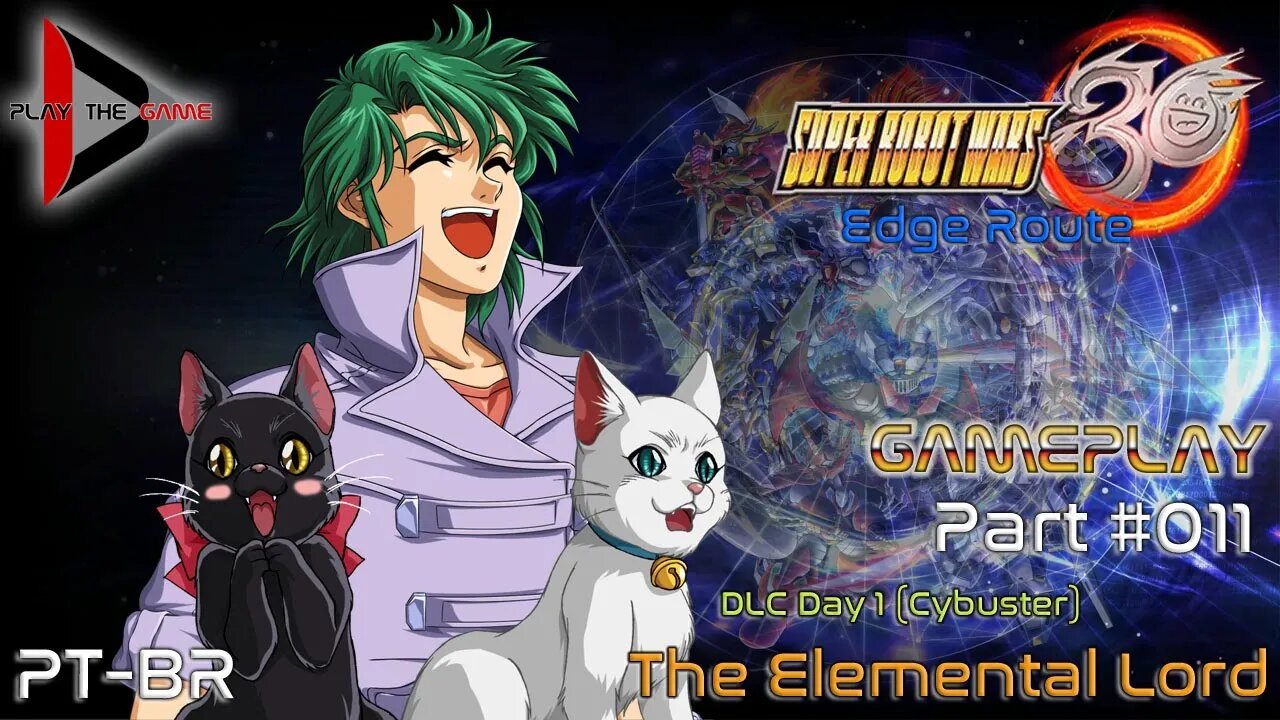 Super Robot Wars 30: #011 Day 1 DLC Cybuster - The Elemental Lord [PT-BR][Gameplay]