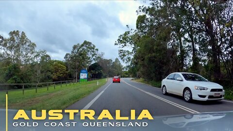 Driving in Gold Coast Hinterland || QLD || Australia