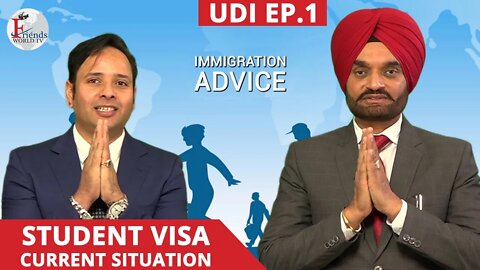 CURRENT SITUATION OF STUDENT VISA | VARUN TIWARI WITH HARJINDER SINGH | UDI EP.1