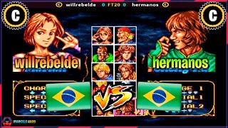 Double Dragon (willrebelde Vs. hermanos) [Brazil Vs. Brazil]