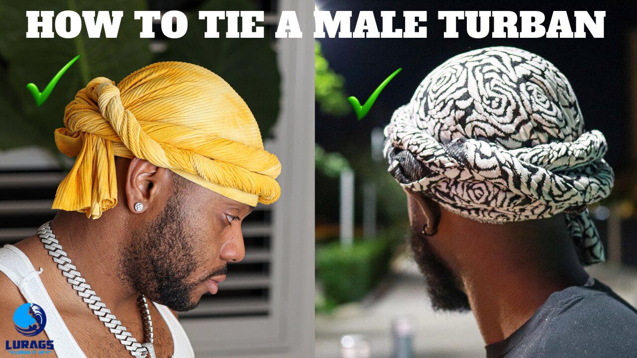 How to Tie A Male Turban The Correct Way | Lurags