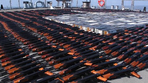 US Navy Seizes Over 1.400 Illicit AK-47 Assault Rifles