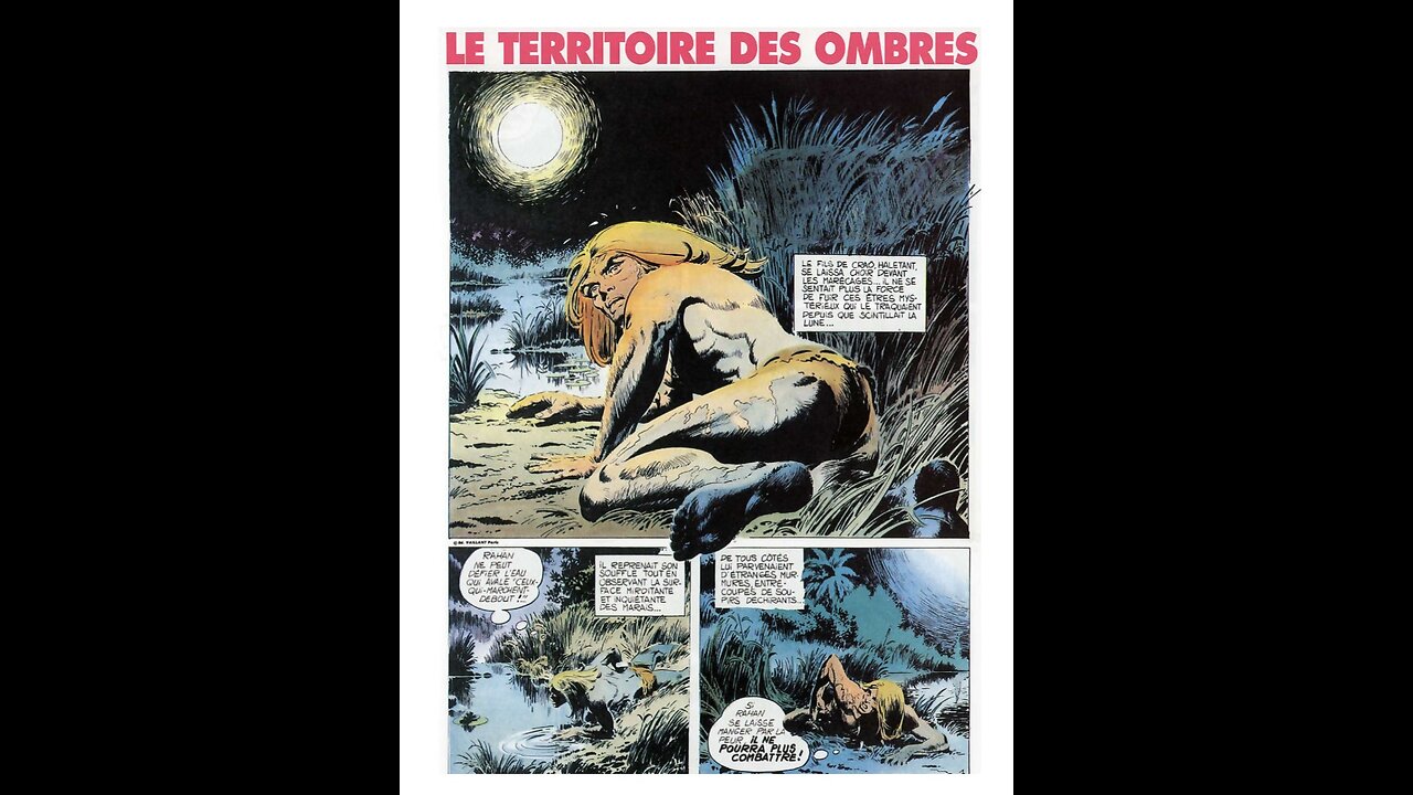 Rahan. Episode Twenty-Five. The Territory of Shadows. by Roger Lecureux. A Puke (TM) Comic.