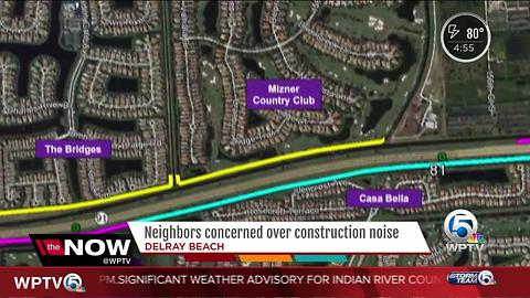 Neighbors concerned over construction noise